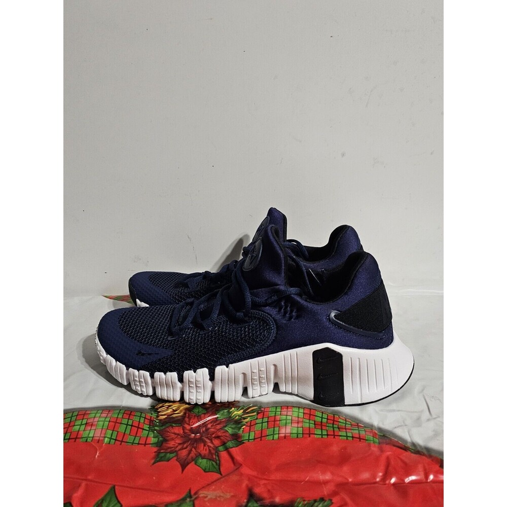 New Nike Free Metcon 4 College Navy White Running Shoes CT3886-491 Men's Size 10 - Picture 3 of 9
